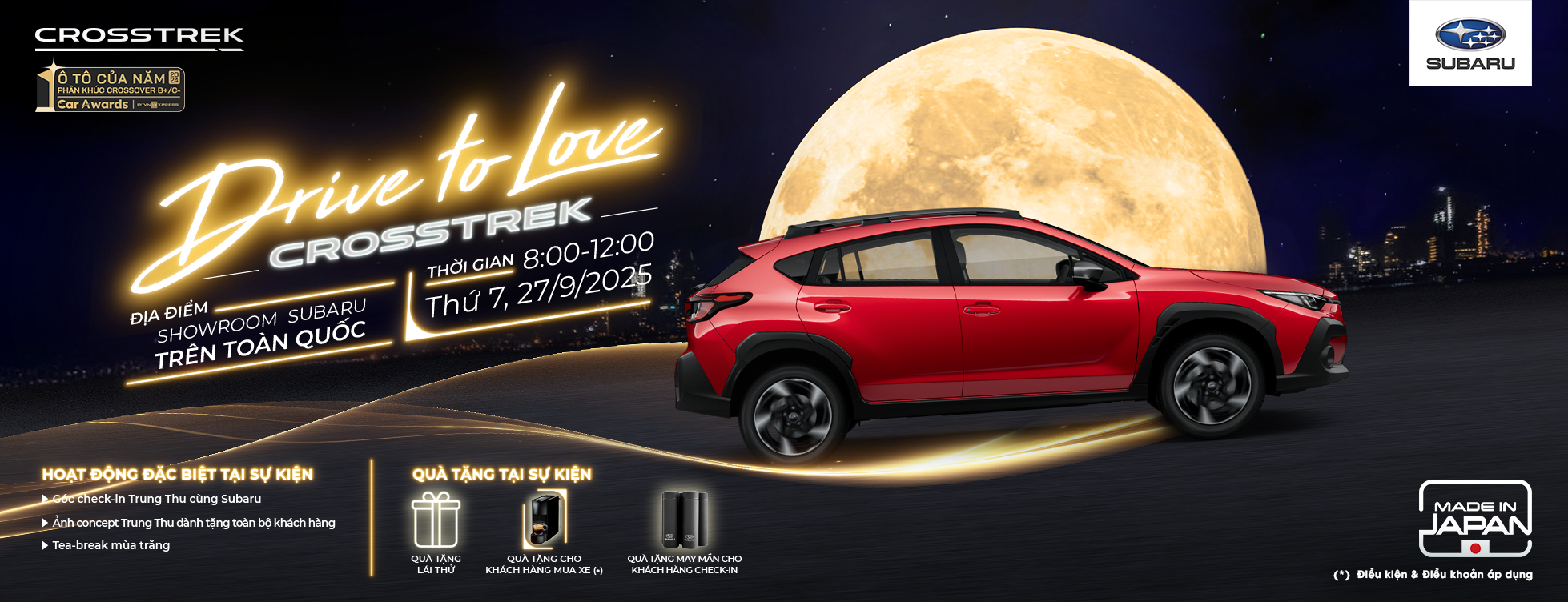 Subaru Crosstrek – Drive To Love